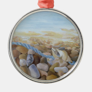 Sea Shore Metal Ornament