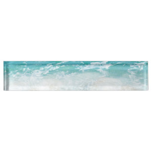 Sea shore nameplate