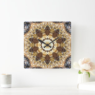 SEA SHORE SQUARE WALL CLOCK