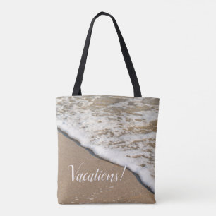 Sea shore tote bag