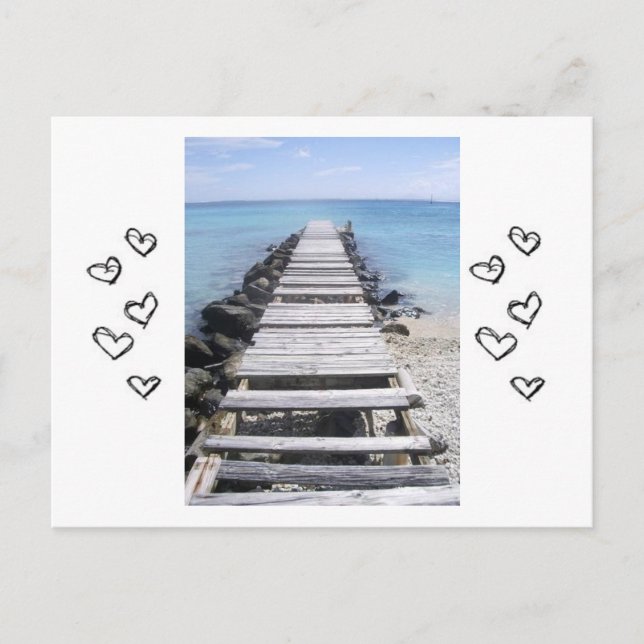 Sea Side Few Postcard (Front)