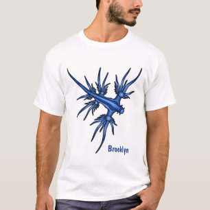 Sea slug blue dragon illustration  T-Shirt