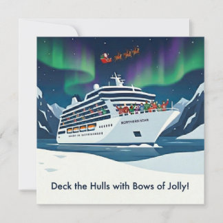 Sea-son’s Greetings. Christmas card for cruisers!