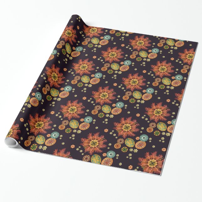 Sea Squirt Remix Wrapping Paper (Unrolled)