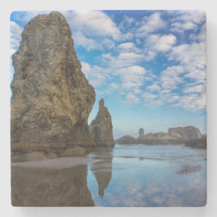 Sea Stacks on Bandon Beach in Bandon, Oregon 1 Stone Coaster