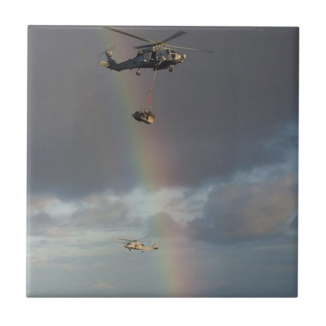 Sea Stallion Ceramic Tile (Front)