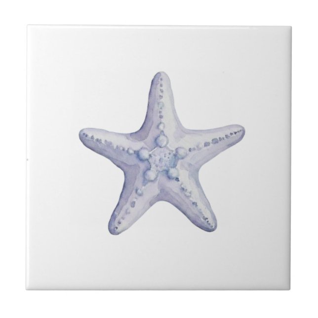 Sea Star Ceramic Tile (Front)