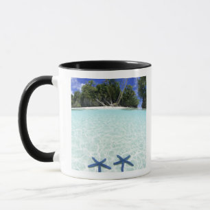 Sea stars, Rock Islands, Palau Mug