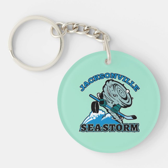 Sea Storm Logo Keychain (Front)
