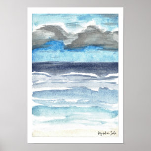 Sea Storm Poster