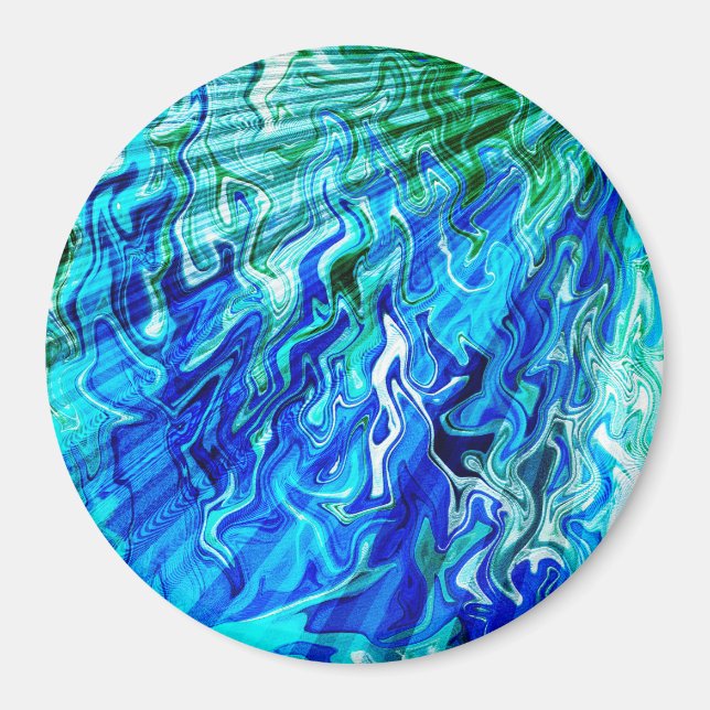 Sea Sunlight Rays...... Magnet (Front)