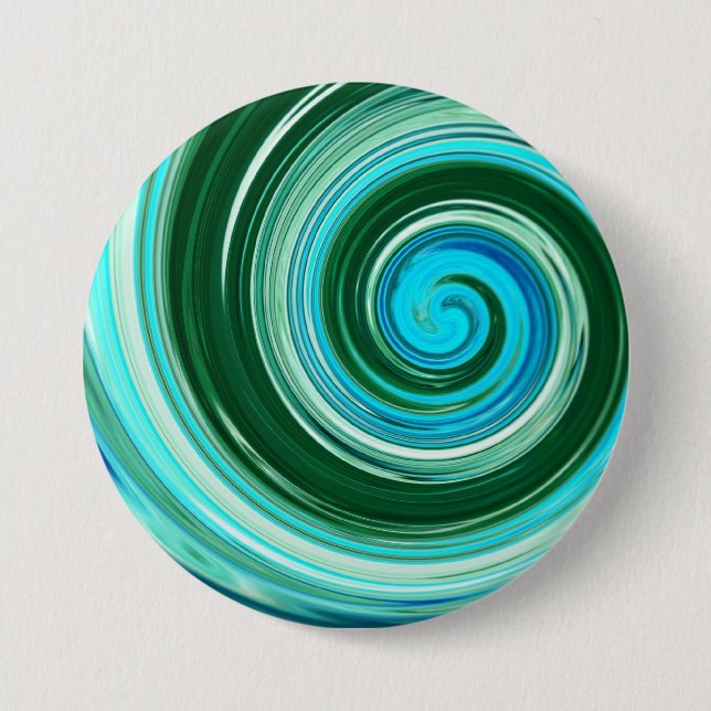 Sea Swirl Custom Buttons to Personalise (Front)