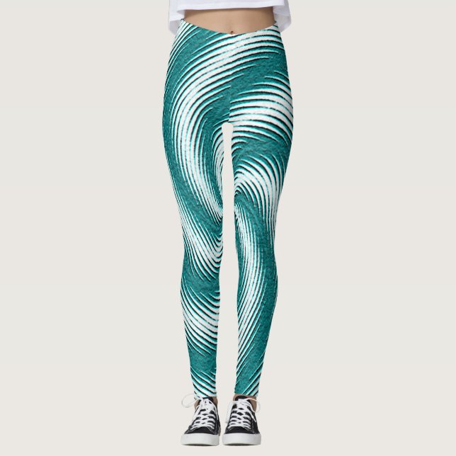 Sea Swirls...... Leggings (Front)
