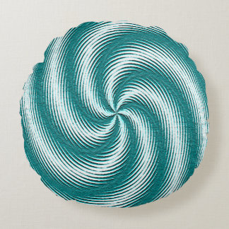 Sea Swirls...... Round Cushion