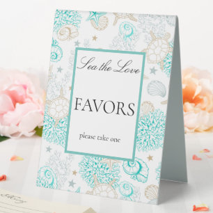 Sea The Love Beach Wedding Favours