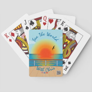 Sea The World With Chris Playing Cards