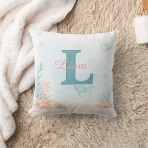Sea Theme Nursery Cushion