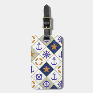 Sea Theme Pattern 2 Luggage Tag