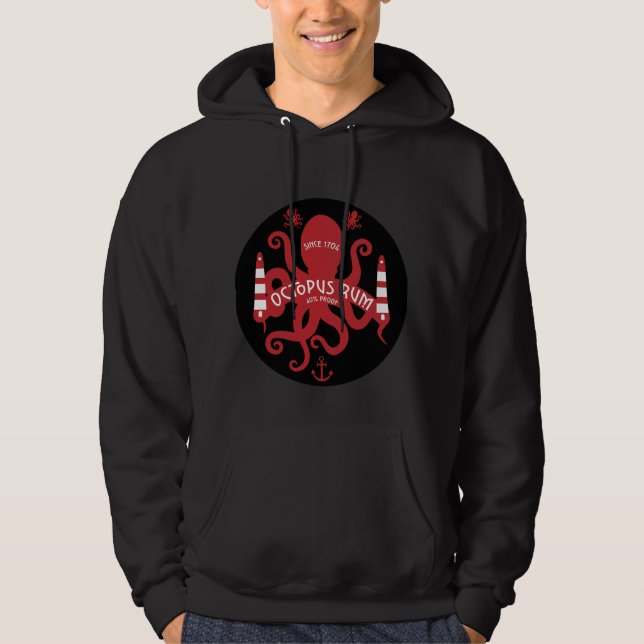 Sea Themed And Fantasy | Octopus| Nautical Mug Ser Hoodie (Front)