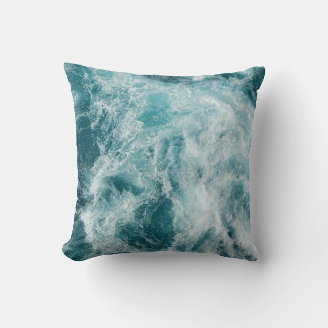 Sea Throw Pillow (Front)