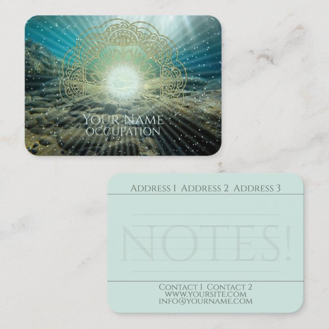Sea Treasures - Business Card (Front/Back)
