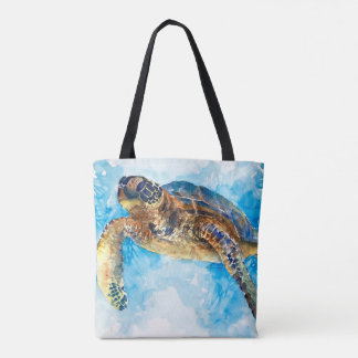 Sea Turtle 33 Tote Bag