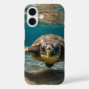 Sea Turtle Adventure iPhone 16 Case