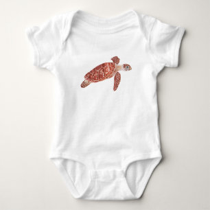 Sea Turtle Baby Bodysuit
