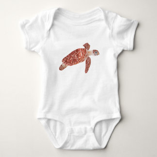 Sea Turtle Baby Bodysuit