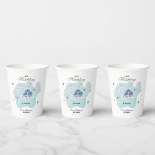 Sea Turtle Baby Shower Cute Ocean Paper Cups