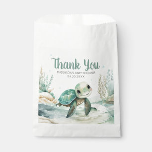 Sea Turtle Baby Shower Favour Bag