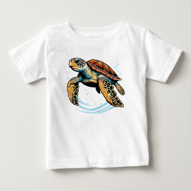 Sea turtle baby T-Shirt (Front)