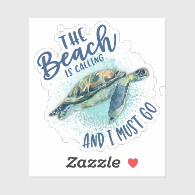 sea turtle beach calling (Sheet)