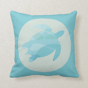 Sea Turtle Beach House Cushion