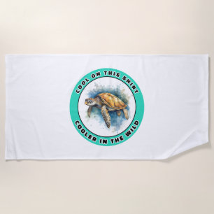 Sea Turtle      Beach Towel