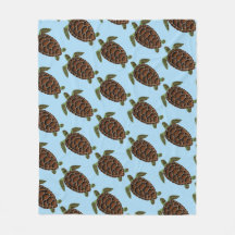 Sea Turtle Blanket