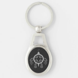 Sea Turtle Bubbles Key Ring