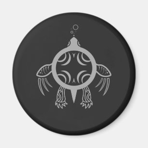 Sea Turtle Bubbles Magnet