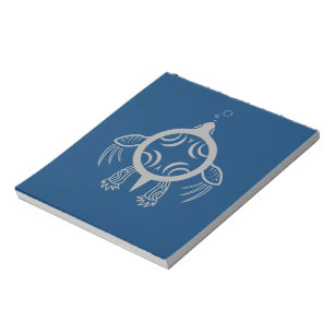 Sea Turtle Bubbles Notepad