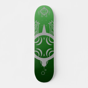 Sea Turtle Bubbles Skateboard
