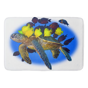 SEA TURTLE BY EKLEKTIX BATH MAT