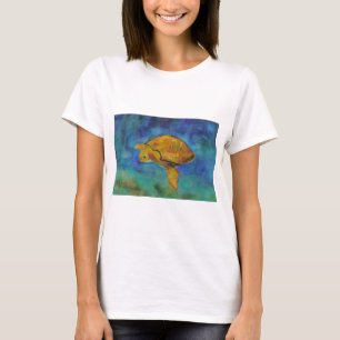 Sea Turtle by Paula Atwell T-Shirt