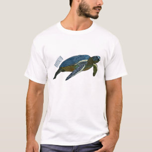 Sea turtle cartoon illustration T-Shirt