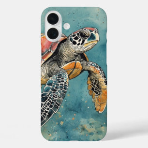 Sea Turtle iPhone 16 Plus Case
