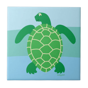 Sea Turtle Ceramic Tile