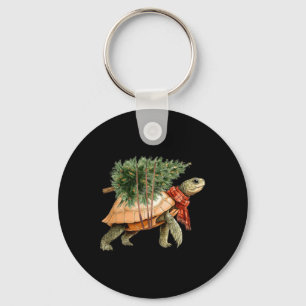 Sea Turtle Christmas Tree Turtle Beach Lover Ocean Key Ring