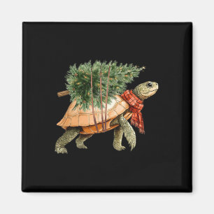 Sea Turtle Christmas Tree Turtle Beach Lover Ocean Magnet