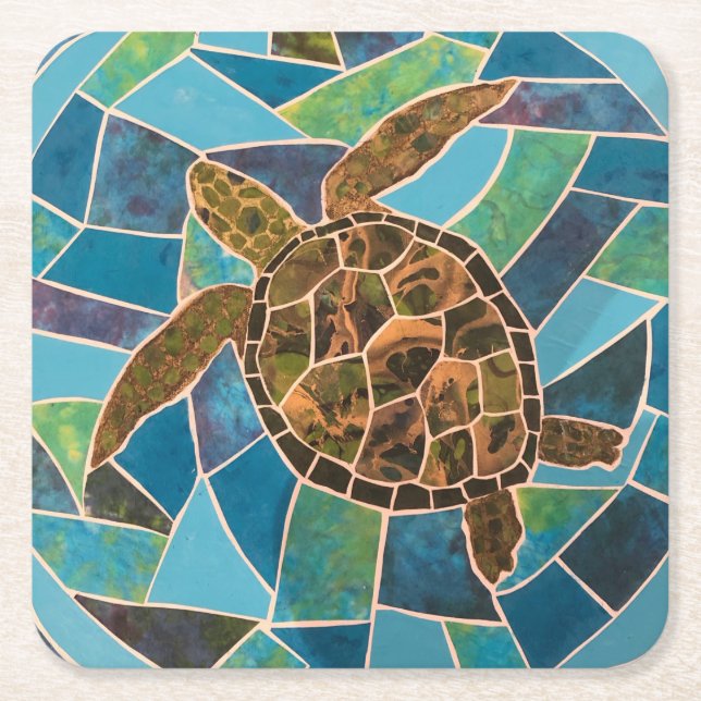 Sea Turtle Coasters (Front)