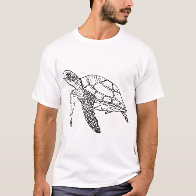 sea turtle Copy Copy T-Shirt (Front)