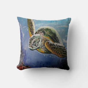Sea Turtle Cushion